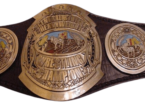 NWA Classic Central States Heavyweight Championship Inspired Belt - photo 1 of 2 | Brex International