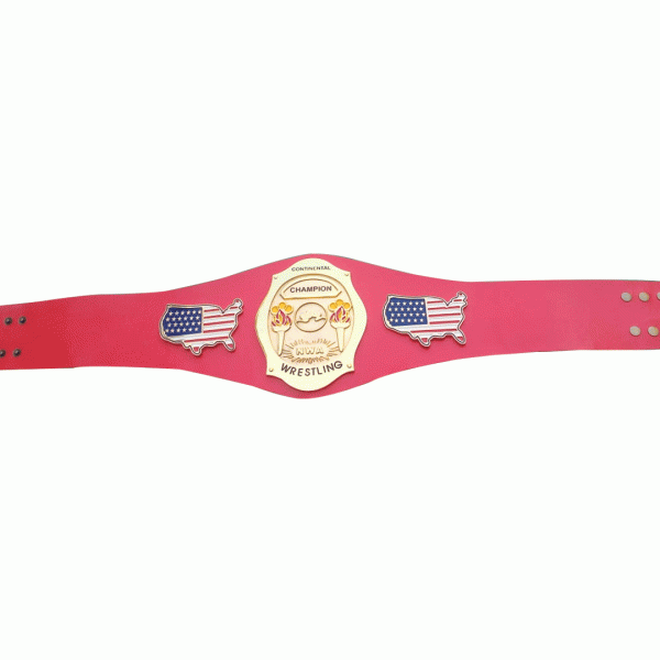 NWA Continental USA Heavyweight Wrestling Champion Inspired Belt - photo 4 of 4 | Brex International