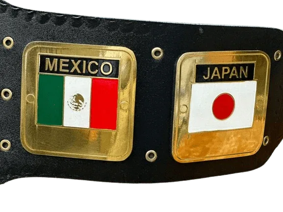 NWA Domed Globe World Wrestling Championship Inspired Collectible Title Belt - photo 2 of 4 | Brex International