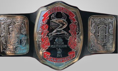 NWA Florida Heavyweight Championship Inspired Belt USA Underground Wrestling Johnny Valen - photo 1 of 1 | Brex International