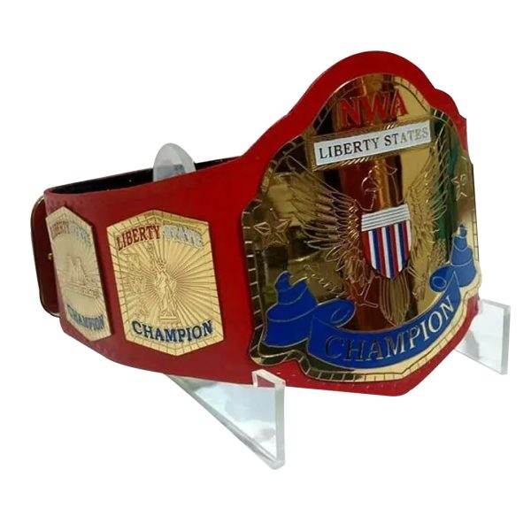 NWA Liberty States Championship Inspired Collectible Title Belt - photo 2 of 3 | Brex International