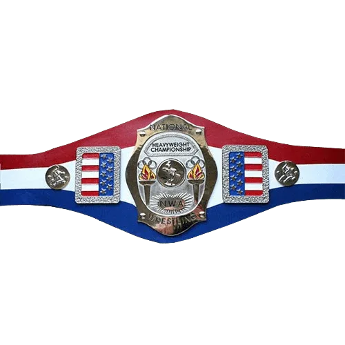 NWA National Heavyweight Wrestling Championship Inspired Belt - photo 1 of 1 | Brex International
