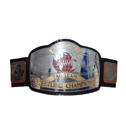 NWA National Tag Team Championship Title Inspired Collectible Belt - photo 1 of 3 | Brex International