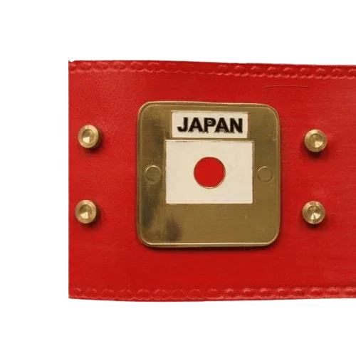 NWA New Red Championship Inspired Collectible Title Belt - photo 2 of 2 | Brex International