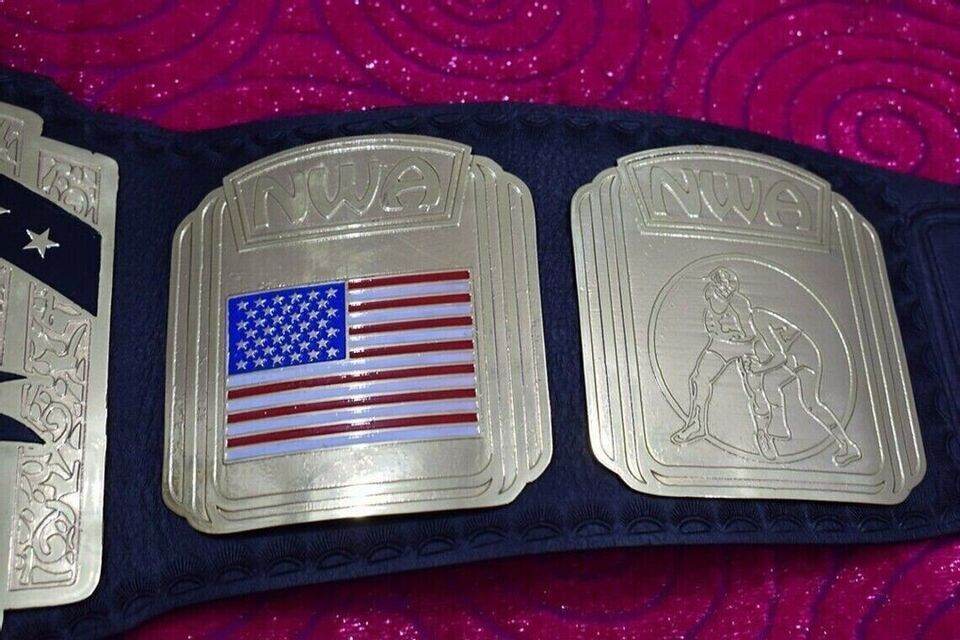 NWA North American Heavyweight Wrestling Champion Inspired Title Belt - photo 6 of 6 | Brex International