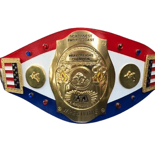 NWA Northwest Pacific Coast Heavyweight Champion Inspired Belt Eric Pederson - photo 1 of 1 | Brex International
