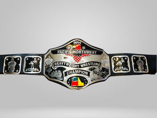 NWA Pacific Northwest Heavyweight Wrestling Champion Inspired Belt Ivan Kameroff Ed Franc - photo 1 of 1 | Brex International
