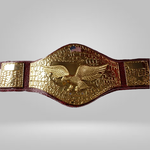 NWA “Sheik” United States Wrestling championship Inspired Title Belt - photo 2 of 2 | Brex International