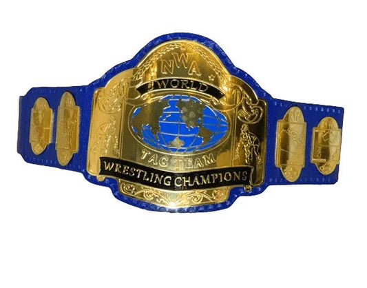 NWA Tag Team Wrestling Championship Inspired Title Belt - photo 1 of 5 | Brex International