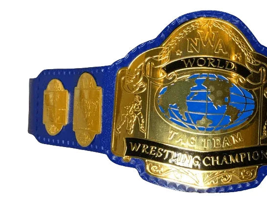 NWA Tag Team Wrestling Championship Inspired Title Belt - photo 2 of 5 | Brex International