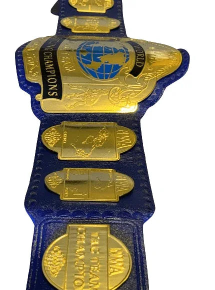 NWA Tag Team Wrestling Championship Inspired Title Belt - photo 3 of 5 | Brex International