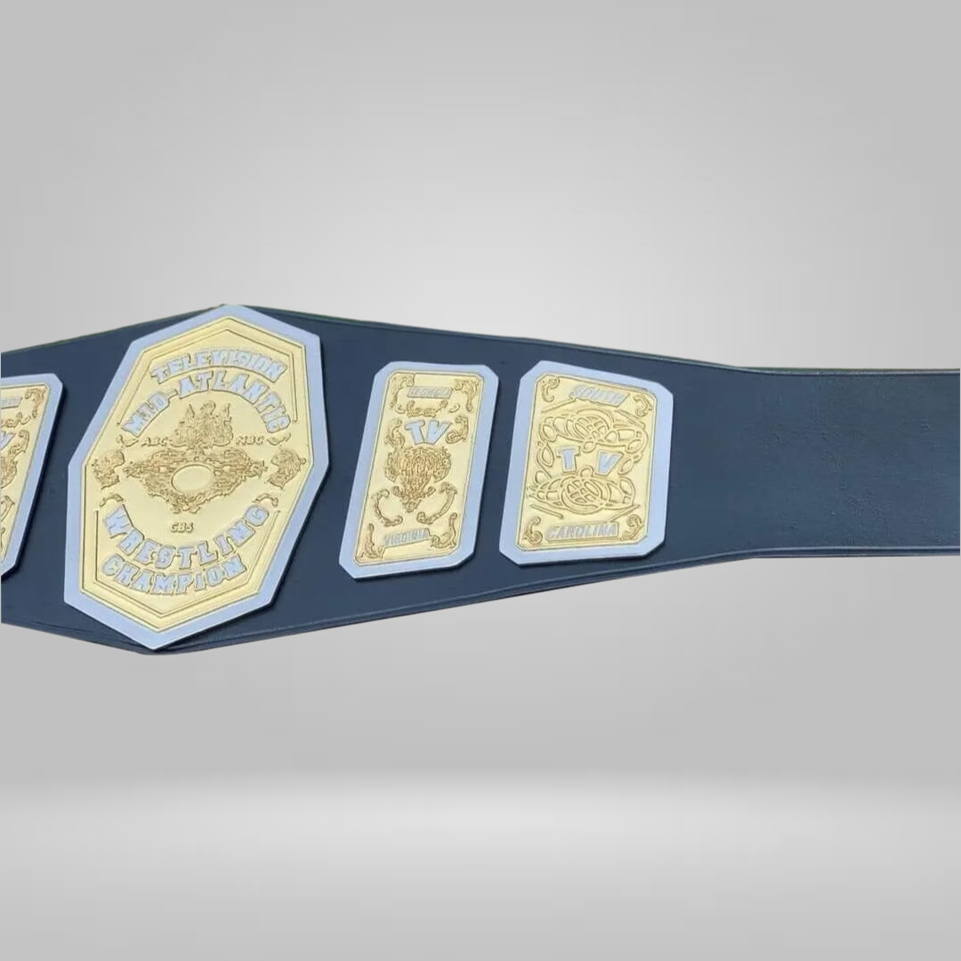 NWA Television Mid Atlantic Wrestling Championship Inspired Belt - photo 1 of 2 | Brex International