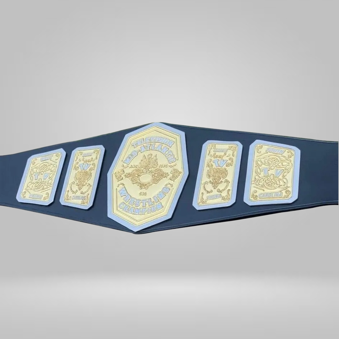 NWA Television Mid Atlantic Wrestling Championship Inspired Belt - photo 2 of 2 | Brex International