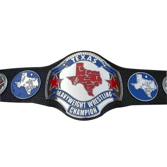 NWA Texas Heavyweight Wrestling Championship Inspired Title Belt - photo 1 of 3 | Brex International
