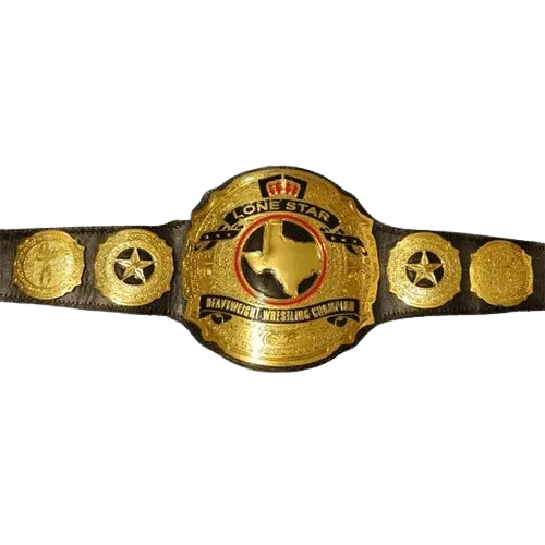 NWA Texas Lone Star Heavyweight Wrestling Championship Inspired Belt - photo 1 of 1 | Brex International