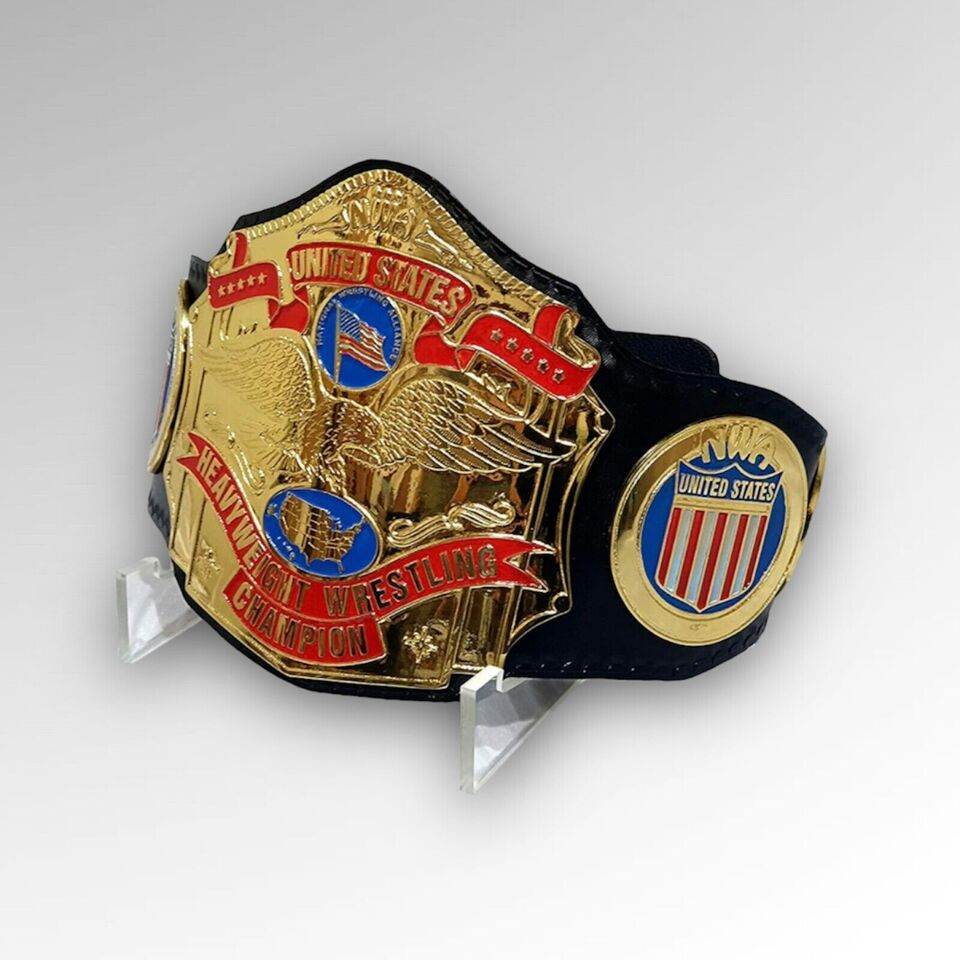 NWA United States Heavyweight Champion Title Belt Inspired - photo 2 of 3 | Brex International