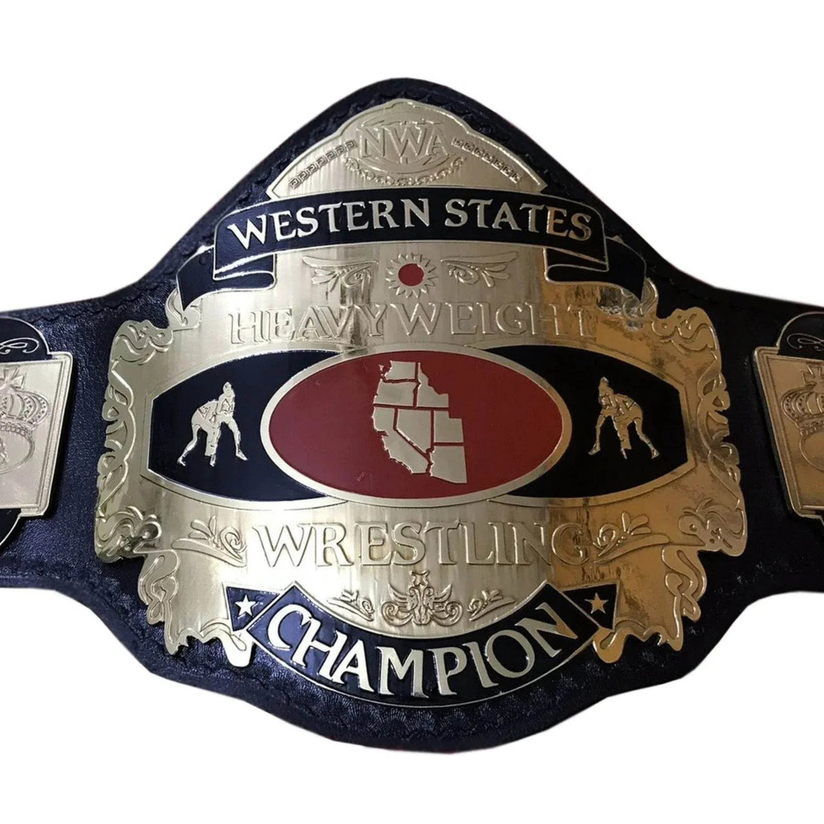 NWA Western States Wrestling Championship Inspired Title Belt - photo 1 of 3 | Brex International