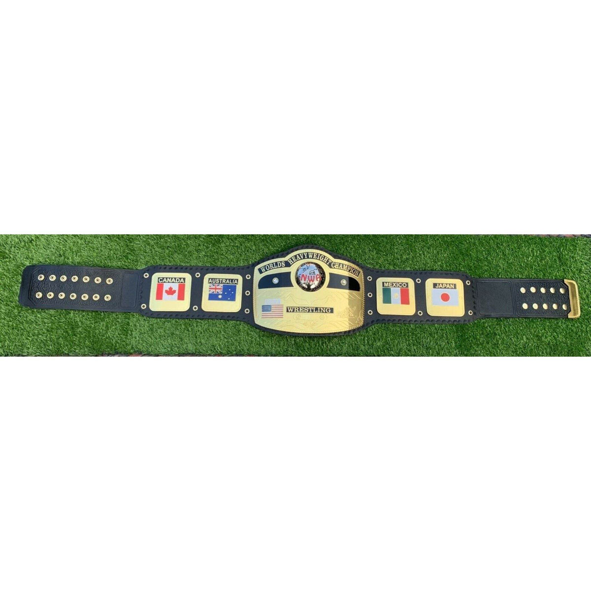 NWA World Heavyweight Championship Inspired Collectible Title Belt - photo 6 of 6 | Brex International
