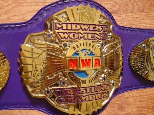 NWA World Midwest Women National Wrestling Alliance Champion Inspired Belt - photo 1 of 2 | Brex International