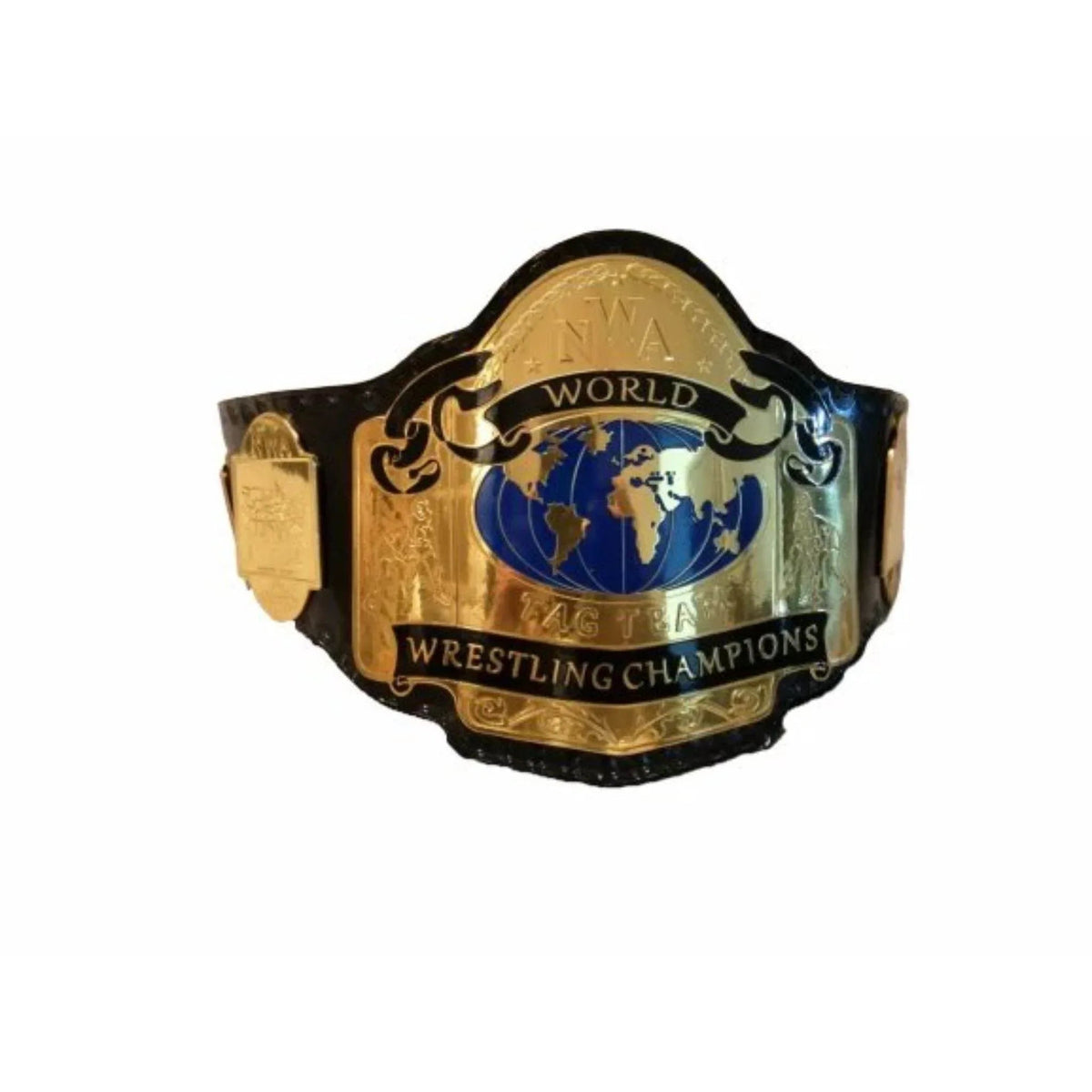 NWA World Tag Team Championship Belts Inspired Collectible Title Belt - photo 2 of 8 | Brex International