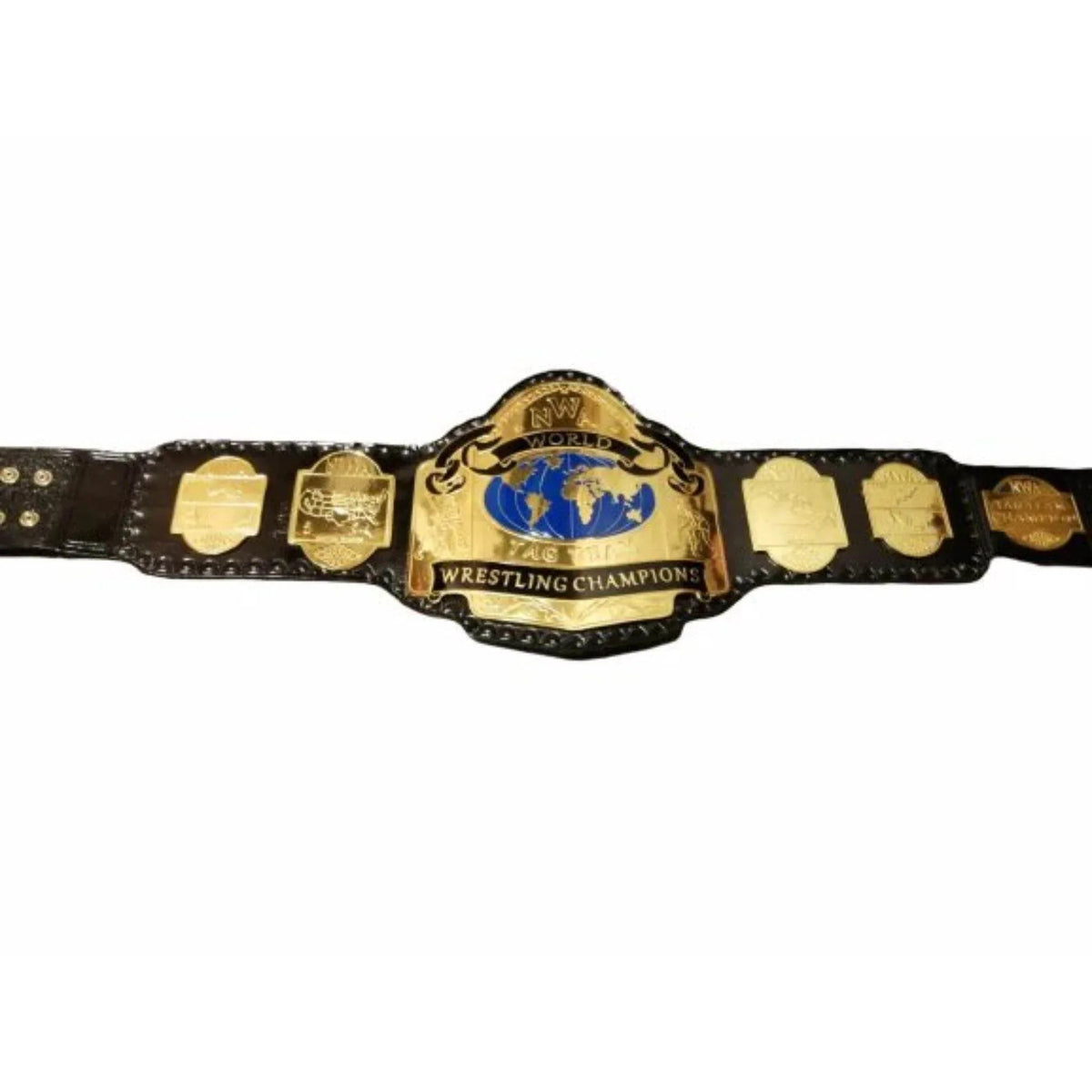 NWA World Tag Team Championship Belts Inspired Collectible Title Belt - photo 5 of 8 | Brex International