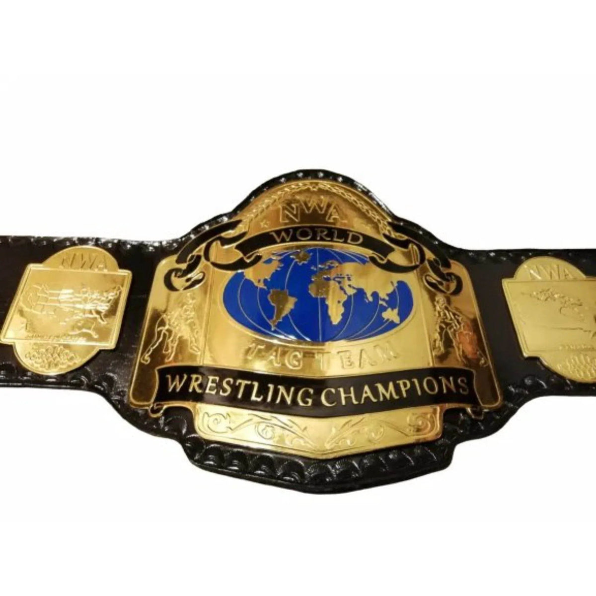 NWA World Tag Team Championship Belts Inspired Collectible Title Belt - photo 7 of 8 | Brex International