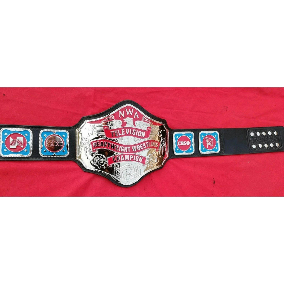 NWA World Television Championship Inspired Collectible Title Belt - photo 2 of 9 | Brex International