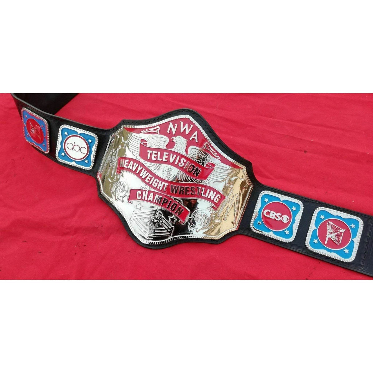 NWA World Television Championship Inspired Collectible Title Belt - photo 7 of 9 | Brex International
