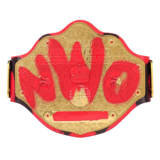 nWo Signature Series Wolfpac Championship Inspired Collectible Title Belt - photo 1 of 2 | Brex International