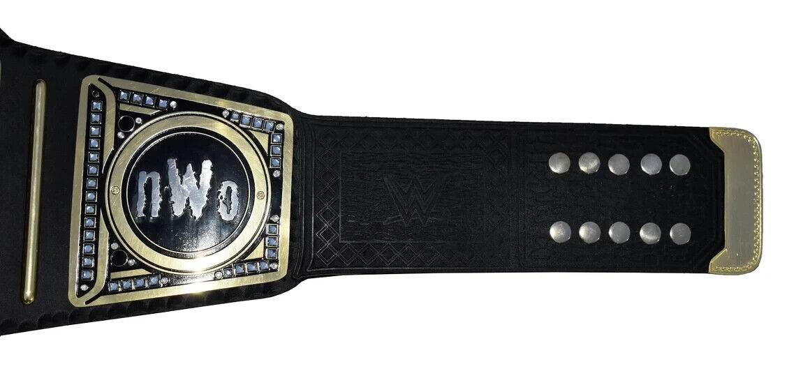 NWO World Heavyweight Wrestling Championship Adult Size Inspired Belt - photo 5 of 5 | Brex International