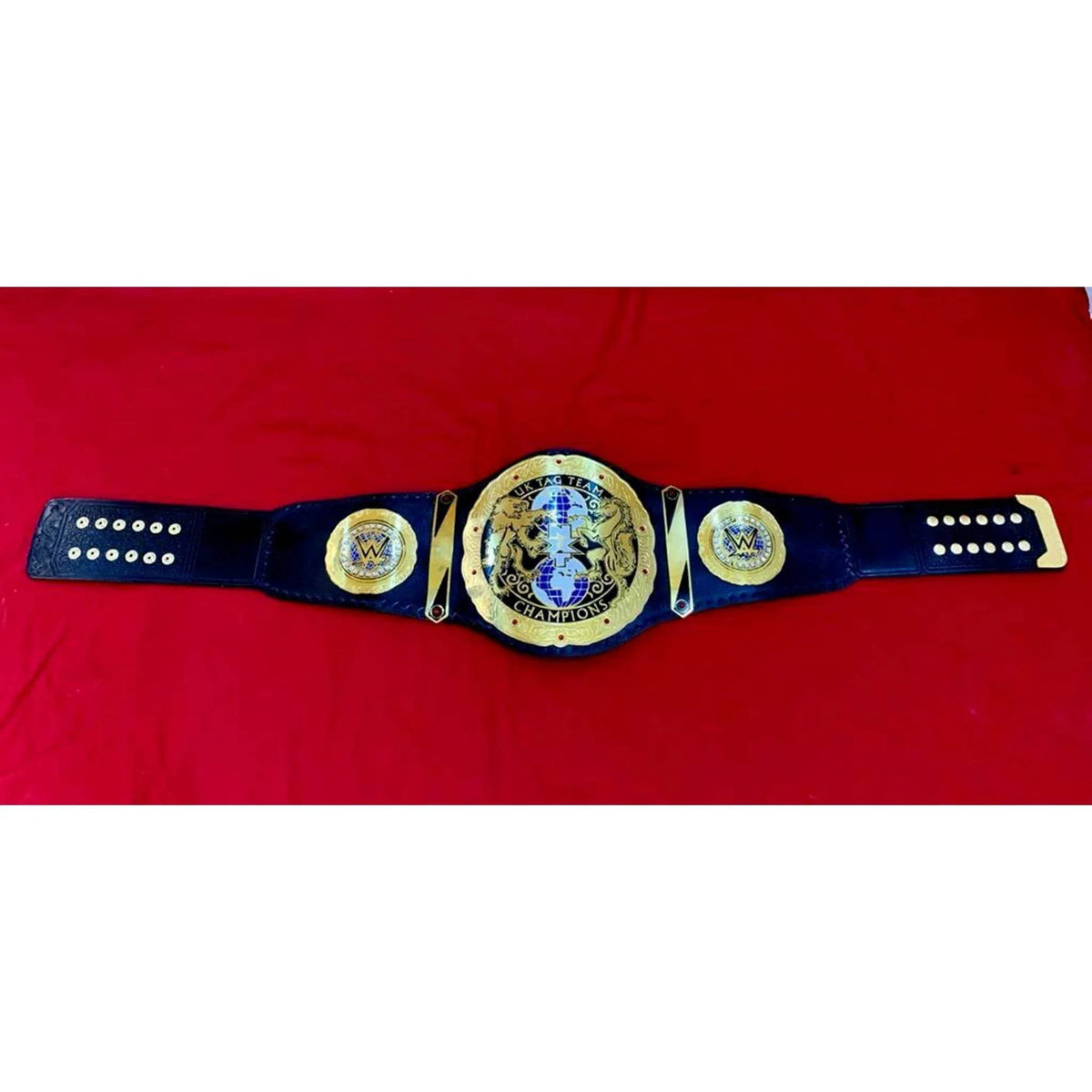 NXT UK Tag Team Championship Inspired Collectible Title Belt - photo 2 of 6 | Brex International
