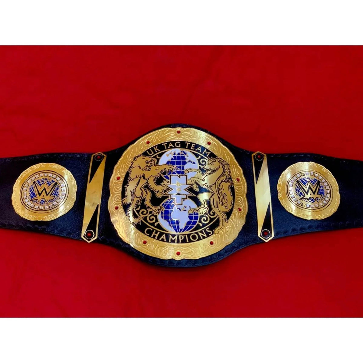 NXT UK Tag Team Championship Inspired Collectible Title Belt - photo 3 of 6 | Brex International