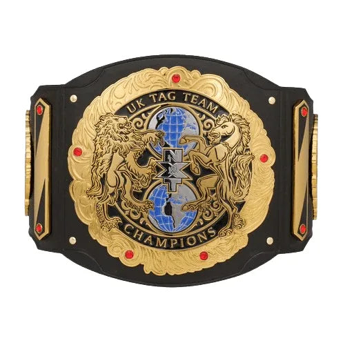 NXT United Kingdom Tag Team Wrestling Championship Inspired Title Belt - photo 1 of 3 | Brex International