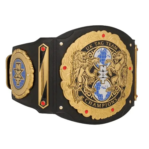 NXT United Kingdom Tag Team Wrestling Championship Inspired Title Belt - photo 2 of 3 | Brex International