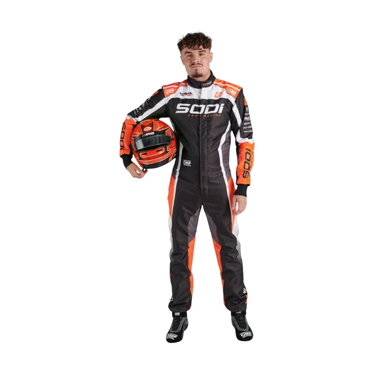 Official Sodi OMP Overall Go Kart Racing Driver Suit - go-kart racing suit, view 1 | Brex International