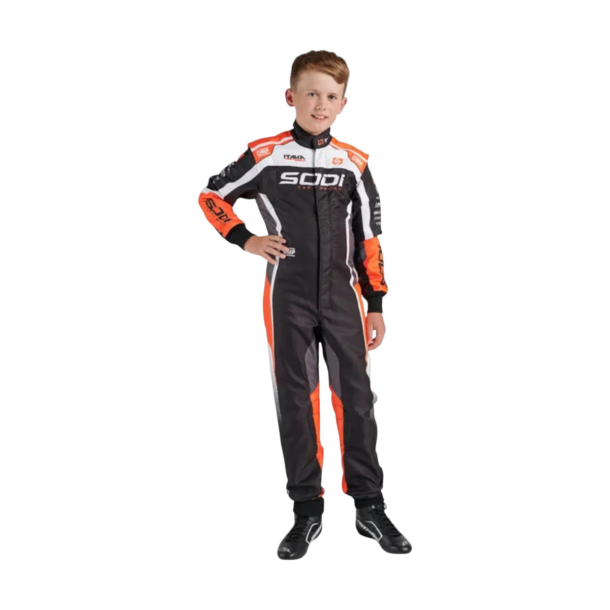 Official Sodi OMP Overall Go Kart Racing Driver Suit - go-kart racing suit, view 2 | Brex International