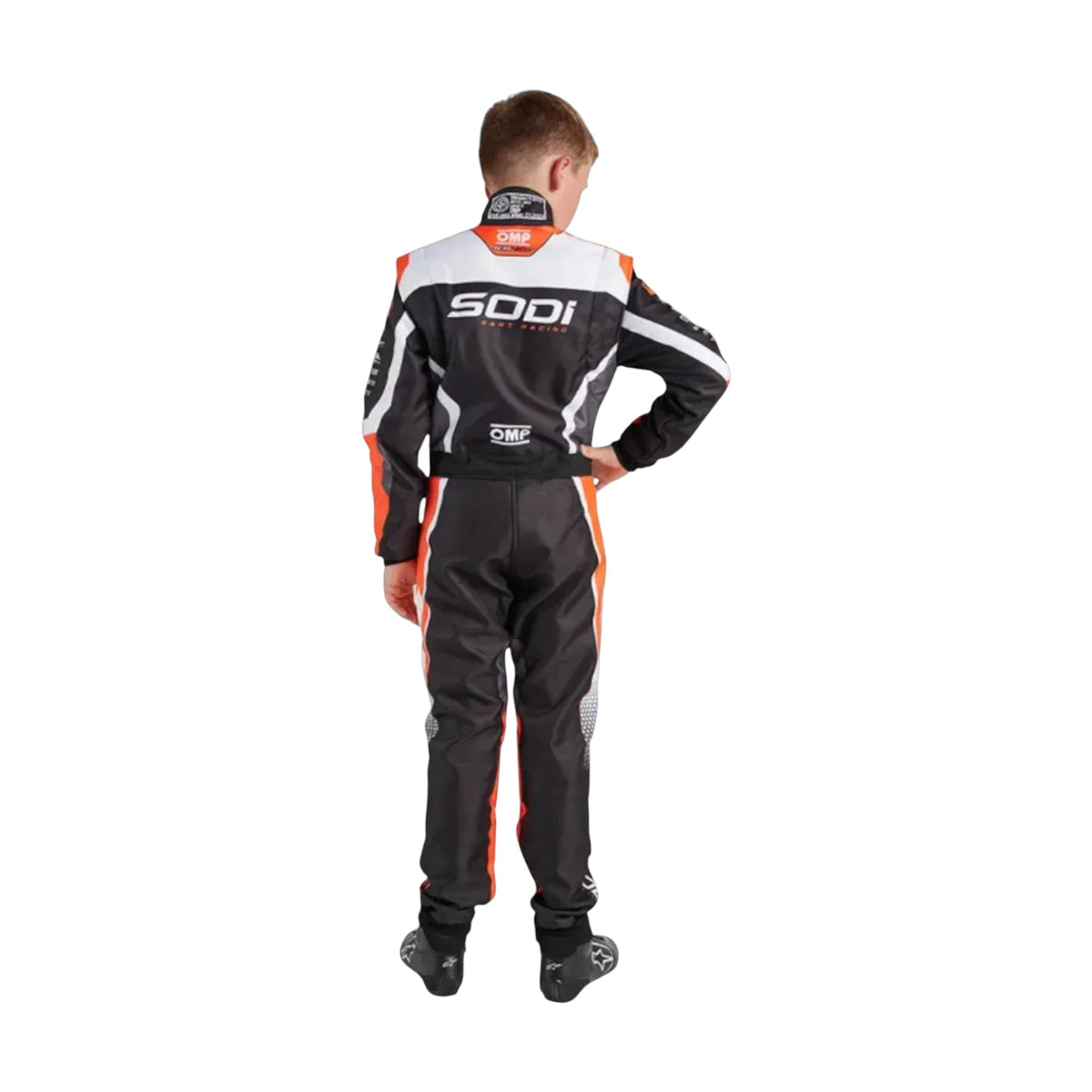 Official Sodi OMP Overall Go Kart Racing Driver Suit - go-kart racing suit, view 4 | Brex International