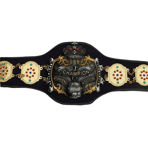 Old NWA International Heavyweight Wrestling Champion Inspired Belt - photo 1 of 2 | Brex International