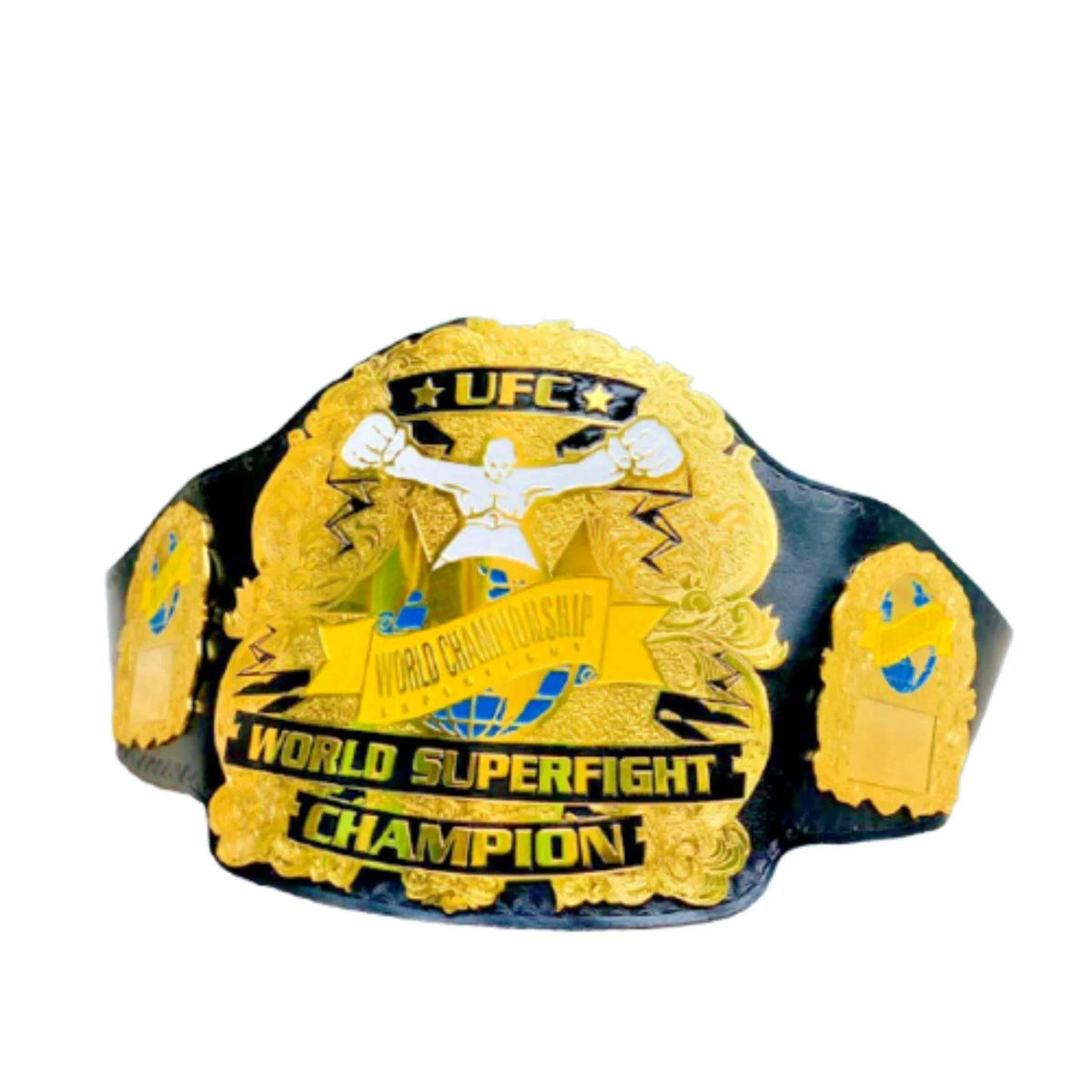 Old UFC MMA Ultimate World SUPERFIGHT Championship Inspired Title Belt - photo 1 of 3 | Brex International