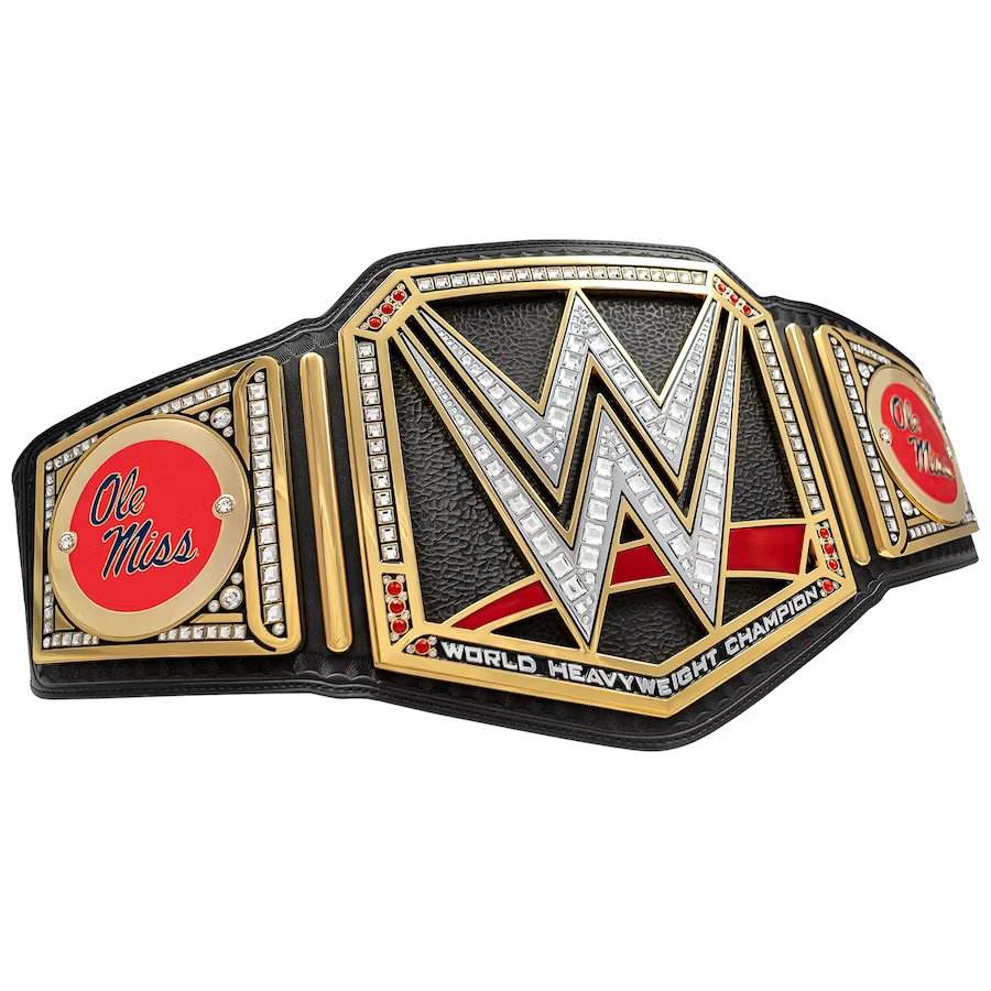 Ole Miss Rebels WWE Championship Inspired Collectible Title Belt - photo 2 of 4 | Brex International