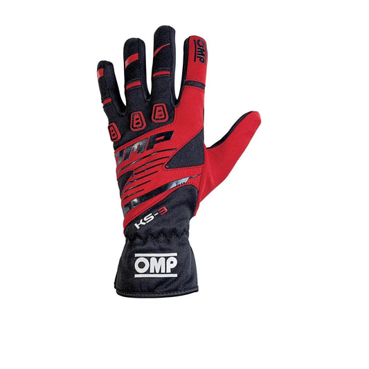 OMP KS-3 Kart Gloves - Adult Sizes - view 1 | Brex International
