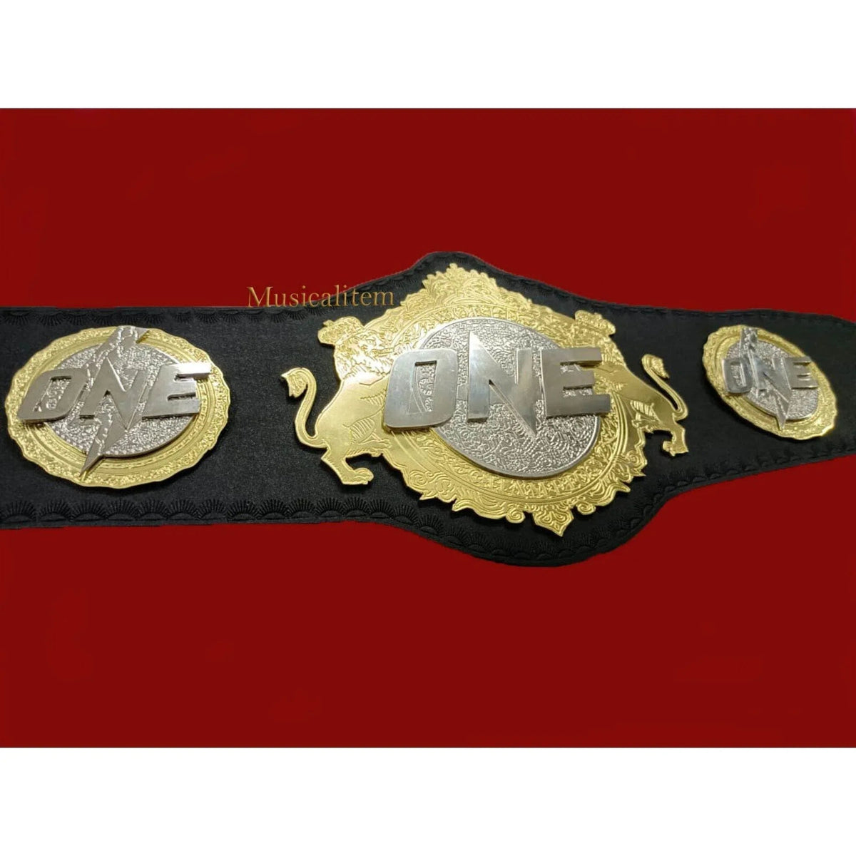 One World Fc MMA Championship Inspired Collectible Title Belt - photo 3 of 9 | Brex International