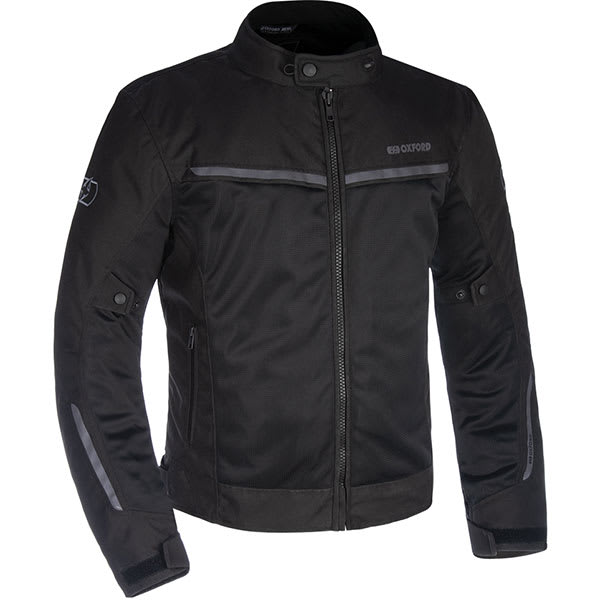 Oxford Arizona Air Textile Jacket - Black - Oxford motorcycle jacket, view 1