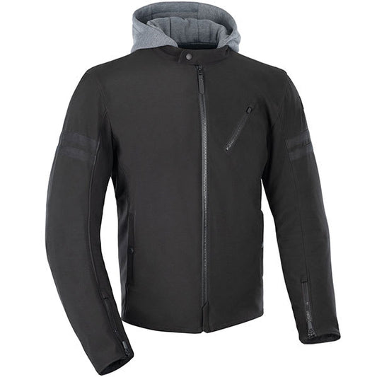 Oxford Faringdon Jacket - Black - Oxford motorcycle jacket, view 1