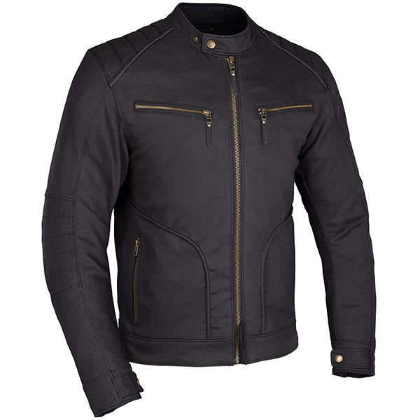 Oxford Holborn Jacket - Black - Oxford motorcycle jacket, view 1