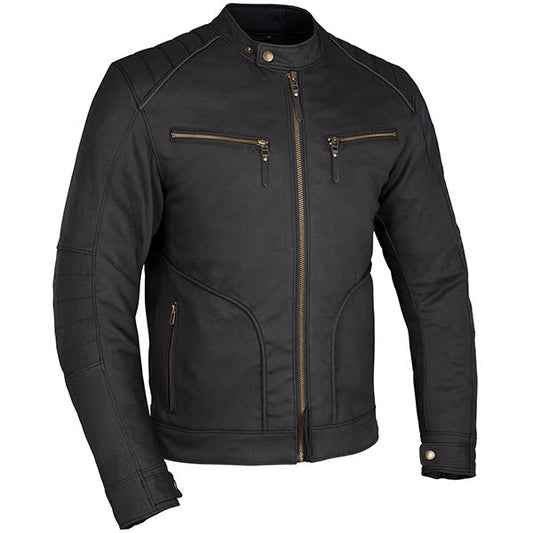 Oxford Holborn Jacket - Black - Oxford motorcycle jacket, view 1