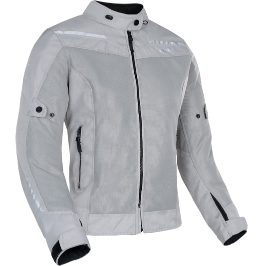 Oxford Ladies Arizona 1.0 Air Textile Jacket - Arctic - Oxford motorcycle jacket, view 1