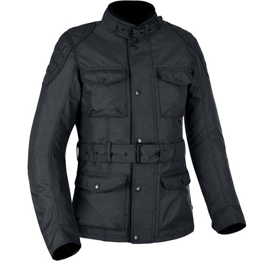 Oxford Ladies Churchill Textile Jacket - Black - Oxford motorcycle jacket, view 1