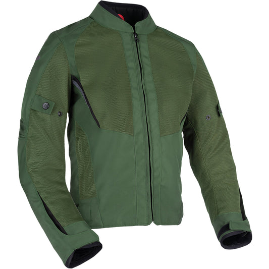 Oxford Ladies Iota 1.0 Air Textile Jacket - Khaki - Oxford motorcycle jacket, view 1