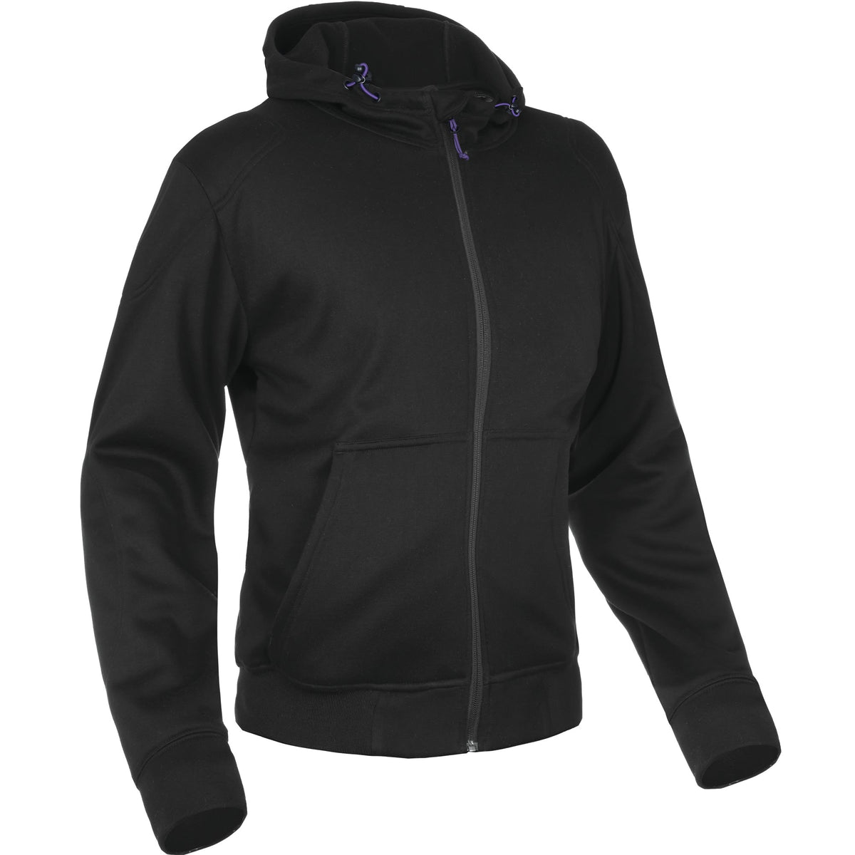 Oxford Ladies Super Hoodie 2.0 - Tech Black - Oxford motorcycle hoodie, view 1
